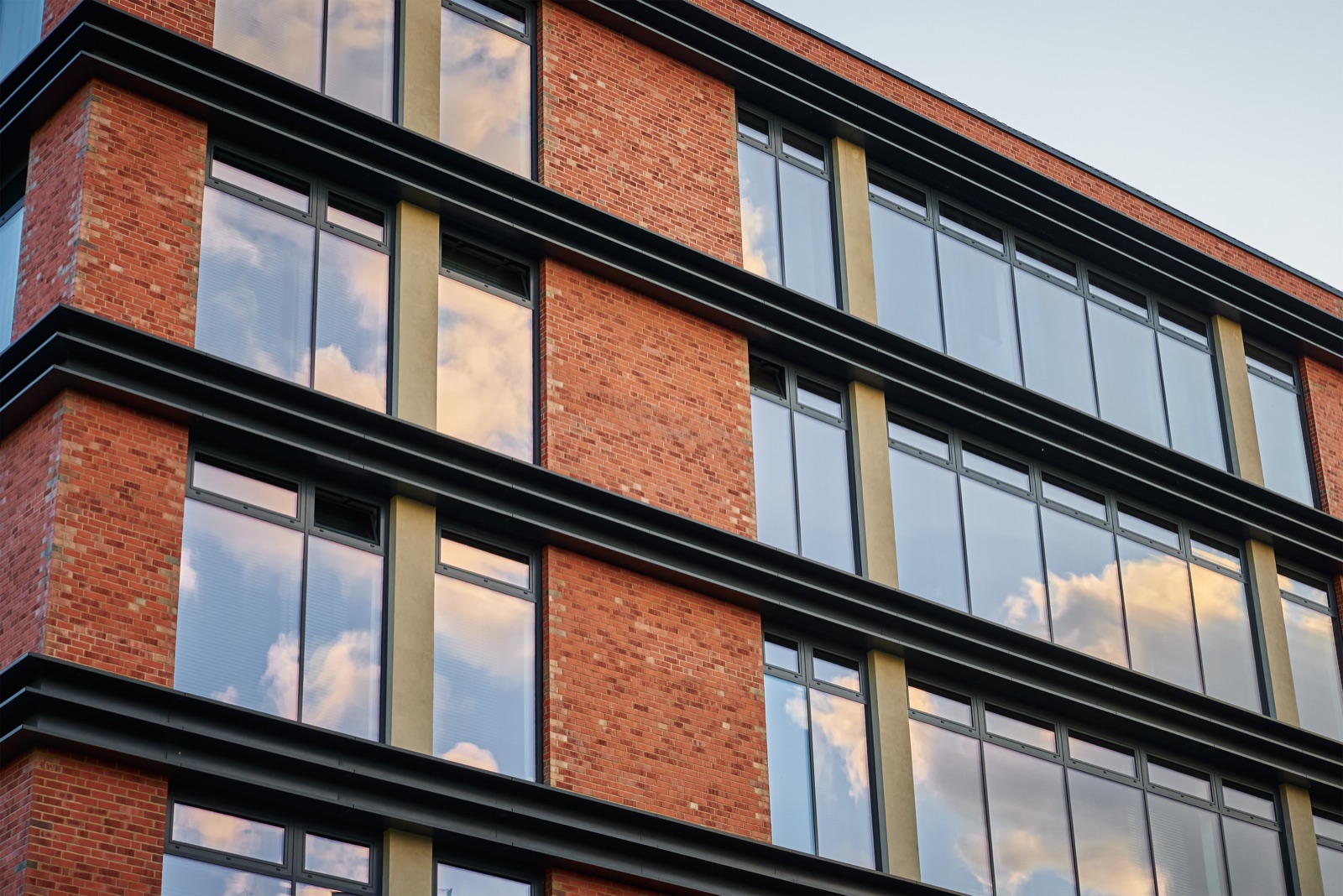 Commercial property serviced by Ease: modern brick building exterior